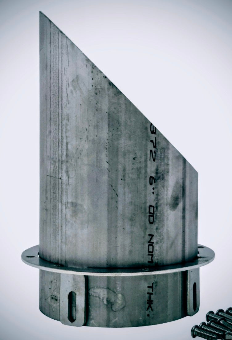 6 inch hood stack.